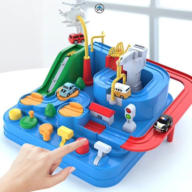 AdventureCircuit™ - Jeu d'aventure pour enfants | Ensembles de piste de voiture - Intelli Toys