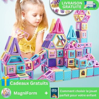 MagniForm™ - JEU ÉDUCATIF | BLOCS MAGNÉTIQUES - Intelli Toys