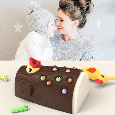 NourishBird™-Jouets magnétique attrape-ver | Jeux enfants - Intelli Toys