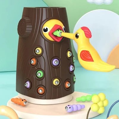 NourishBird™-Jouets magnétique attrape-ver | Jeux enfants - Intelli Toys