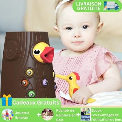 NourishBird™-Jouets magnétique attrape-ver | Jeux enfants - Intelli Toys